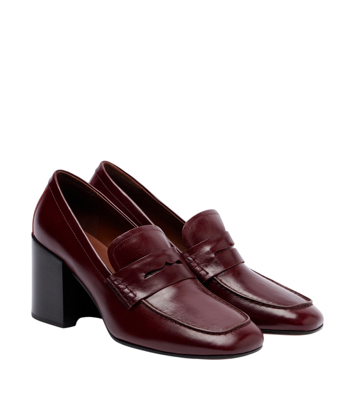 Photo: Dries Van Noten Leather penny loafers