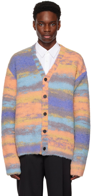 Photo: Wooyoungmi Multicolor Y-Neck Cardigan