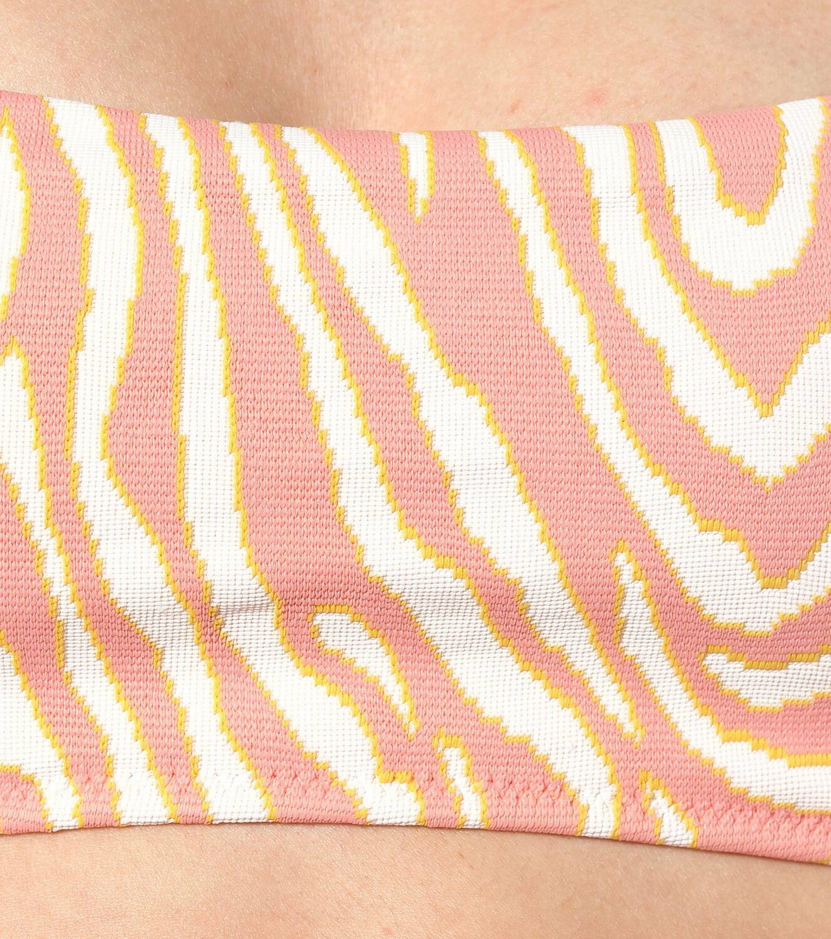 Heidi Klein Cape Town zebra-print bikini top