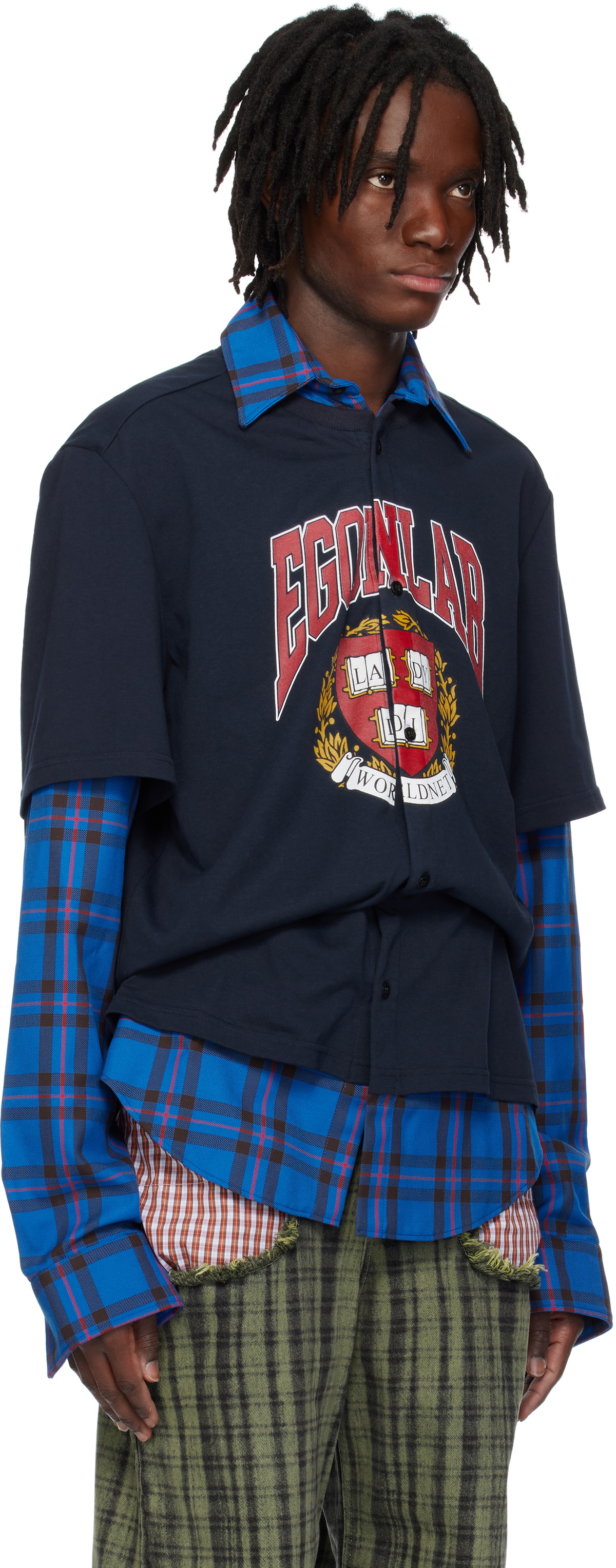 EGONlab Multicolor Worldnet Edition Elliot T-shirt Shirt