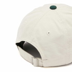 Danton Men's 2 Tone Baseball Cap in Ecru/Green 