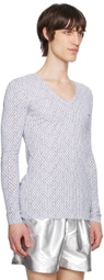 SAPIO White & Black Nº 21 Long Sleeve T-Shirt