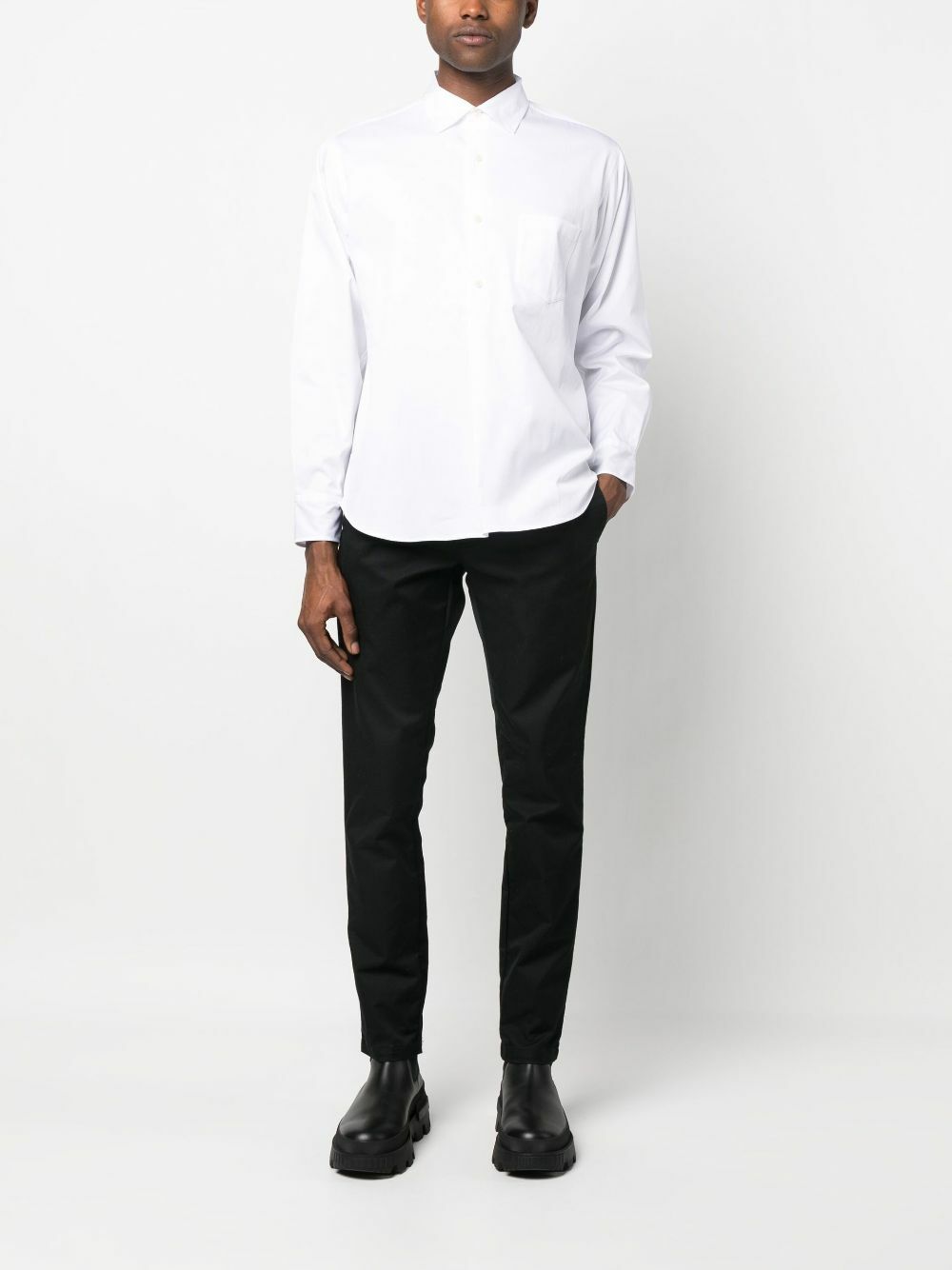 Meta Campania Collective White Lee Buttoned Shirt