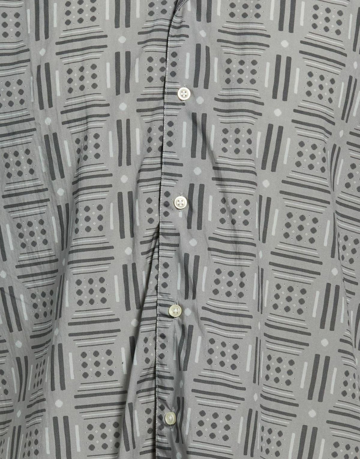 Officine Générale Mens Shirt Light in Grey