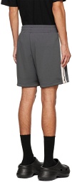 Palm Angels Gray Classic Track Shorts