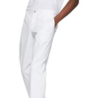 Boss White Stanino Trousers