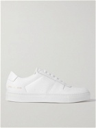 COMMON PROJECTS - BBall Leather Sneakers - White