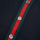 Gucci GRG Taped Low V-Neck Cardigan