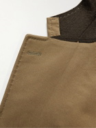 MP Massimo Piombo - Andy Slim-Fit Unstructured Cotton-Blend Twill Suit Jacket - Brown