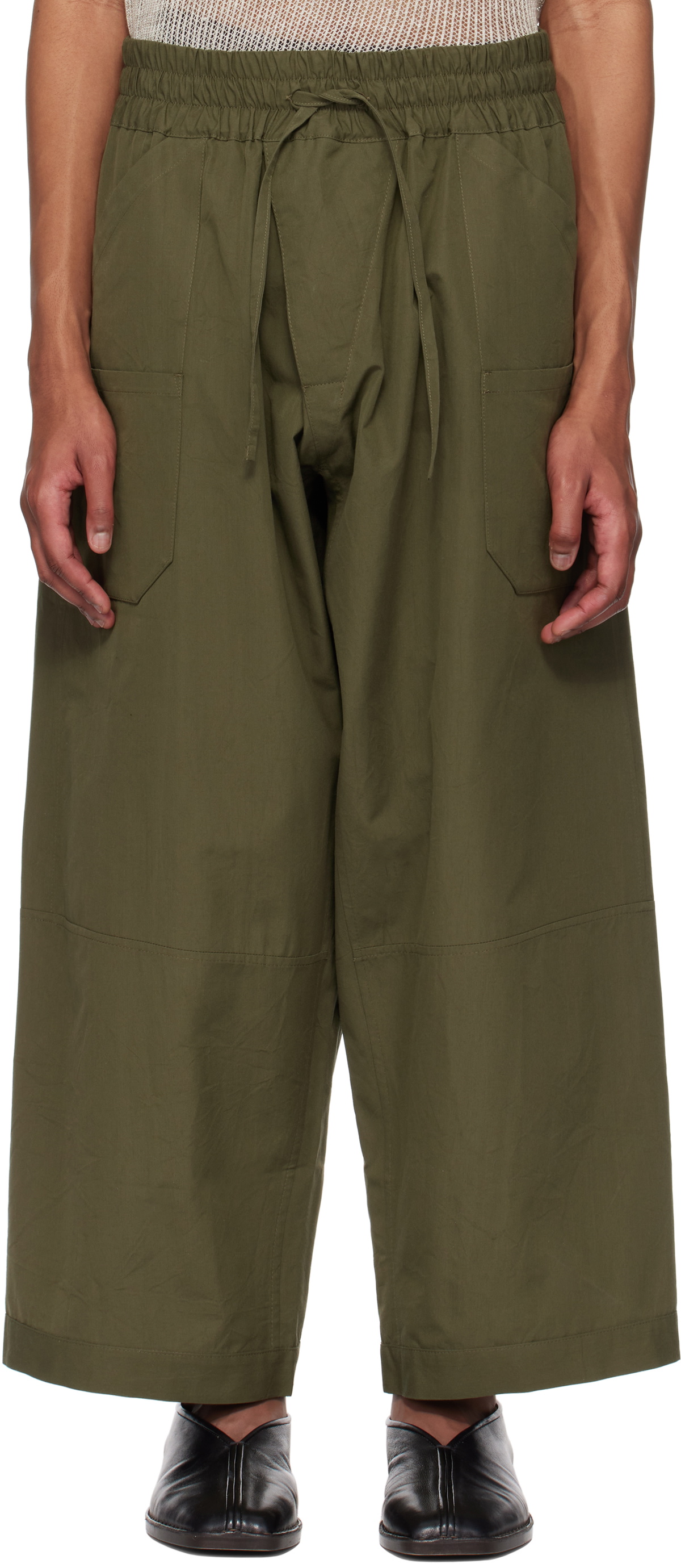 Jan-Jan Van Essche Khaki #86 Trousers Jan-Jan Van Essche