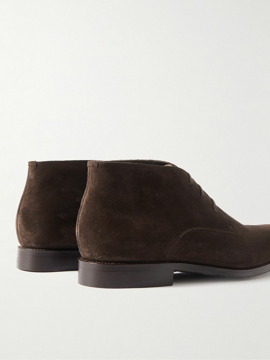 J.M. Weston - Edouard Suede Chukka Boots - Brown