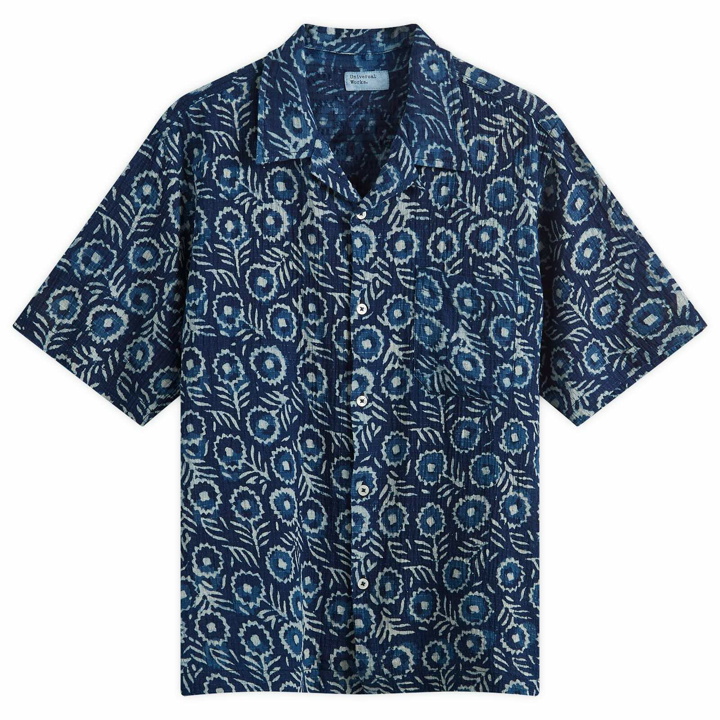 Photo: Universal Works Men's Winston Road Shirt in Indigo