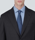 Brioni Printed silk tie