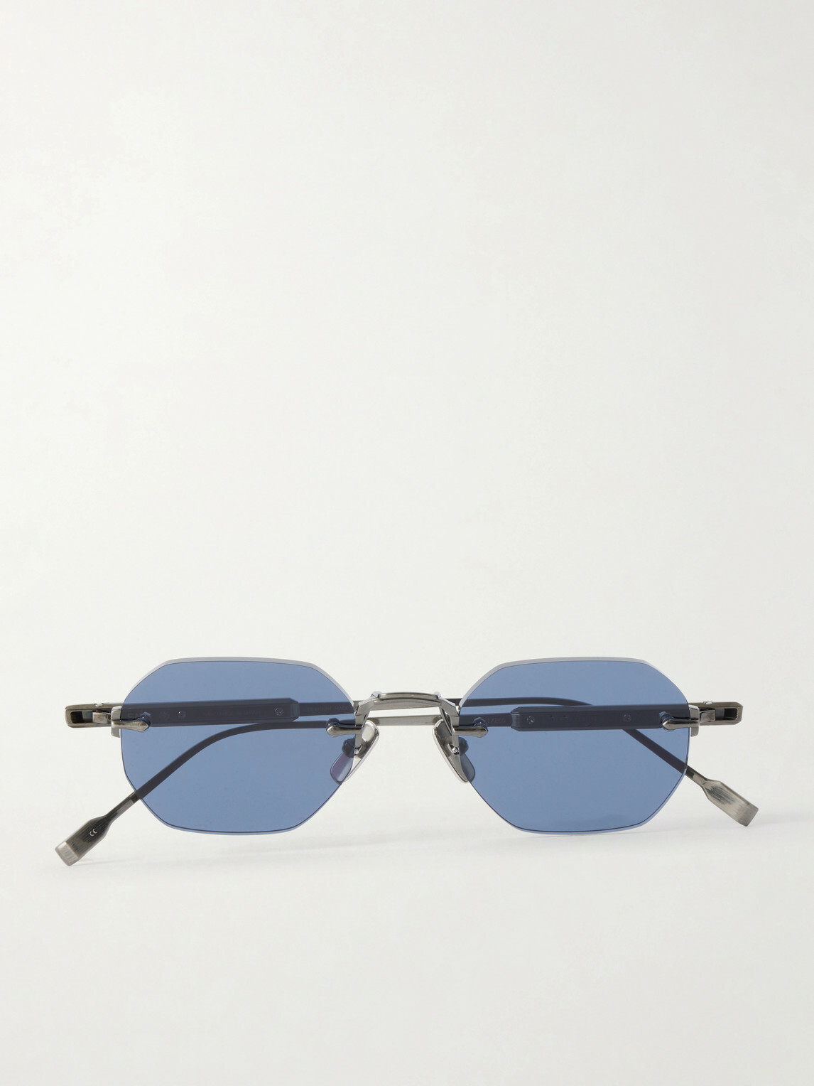 Sato - Terebellum II Titanium Round-Frame Sunglasses