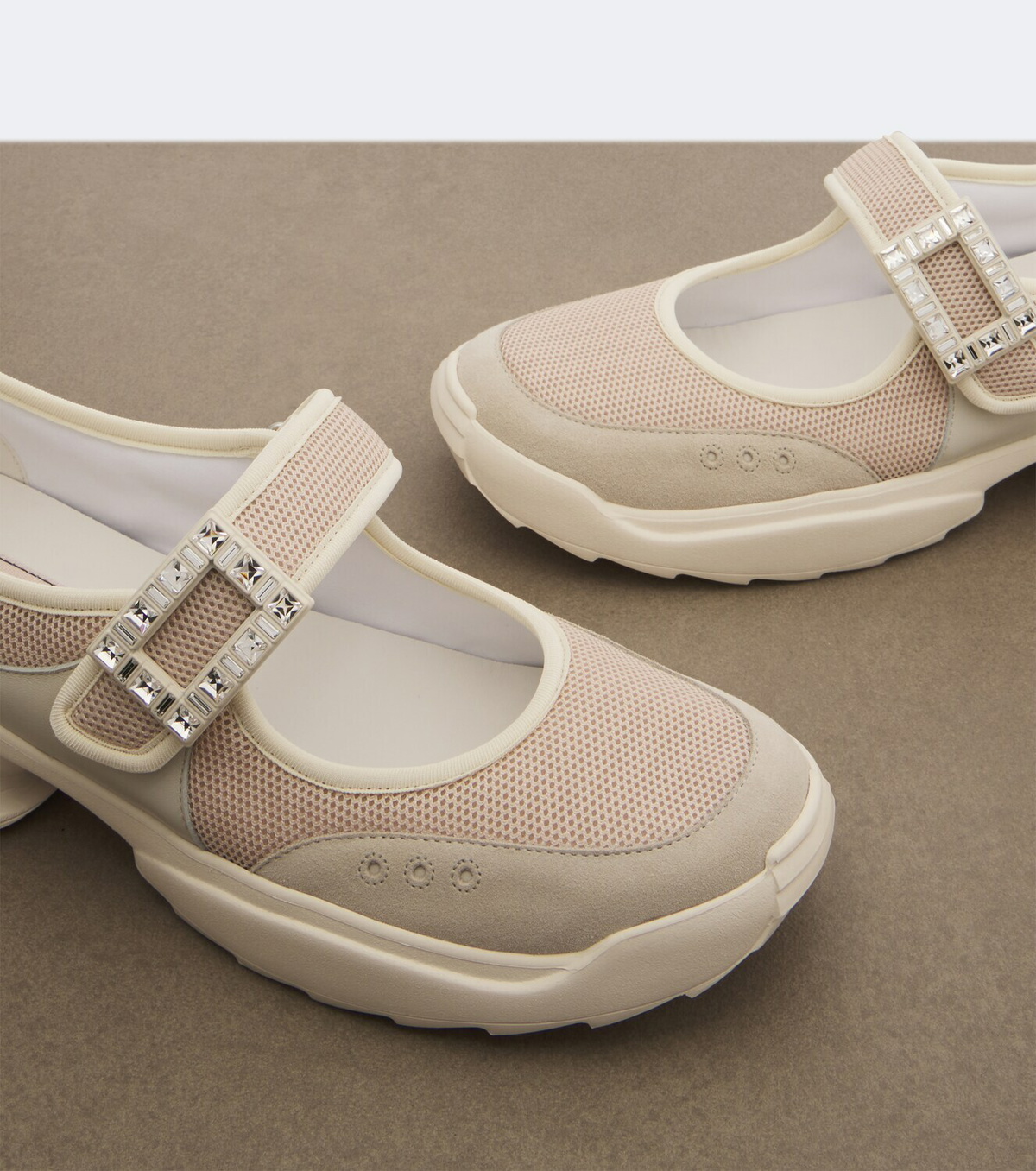 Roger Vivier Viv On The Run embellished sneakers