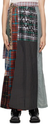 (di)vision Multicolor Wrap Maxi Skirt