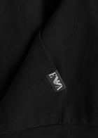 Emporio Armani Half-zip Stretch-jersey Sweatshirt Black