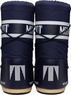 Moon Boot Navy Icon Nylon Boots