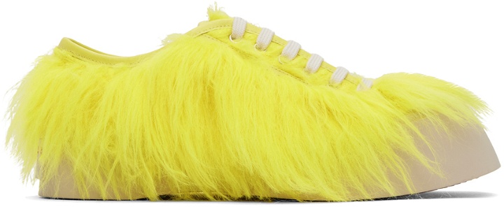 Photo: Marni SSENSE Exclusive Yellow Pablo Sneakers