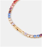 Valentino Rainbow VLogo crystal bracelet