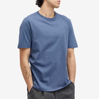 Folk Men's Contrast Sleeve T-Shirt in Soft Blue