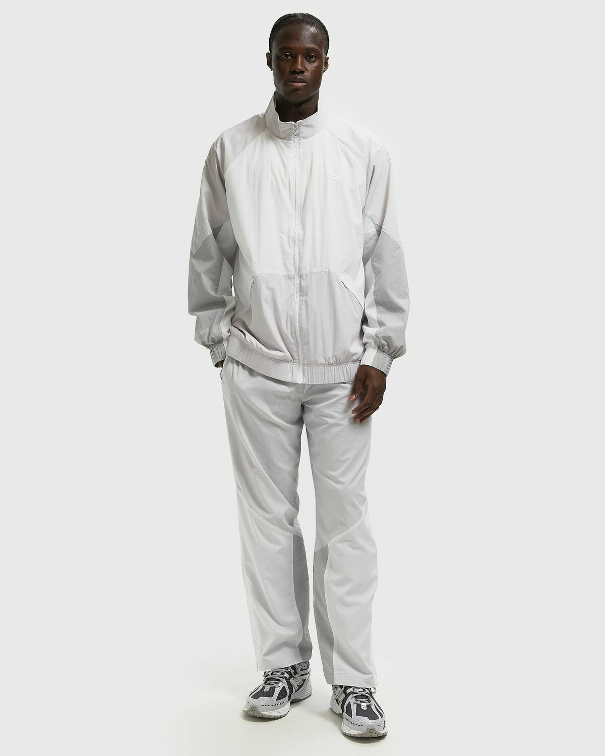 New Balance Achieve Jacket White Mens Track Jacket
