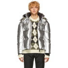 Mackage Silver Down Metallic Kent-M Jacket