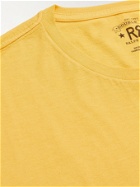 RRL - Cotton-Jersey T-Shirt - Yellow