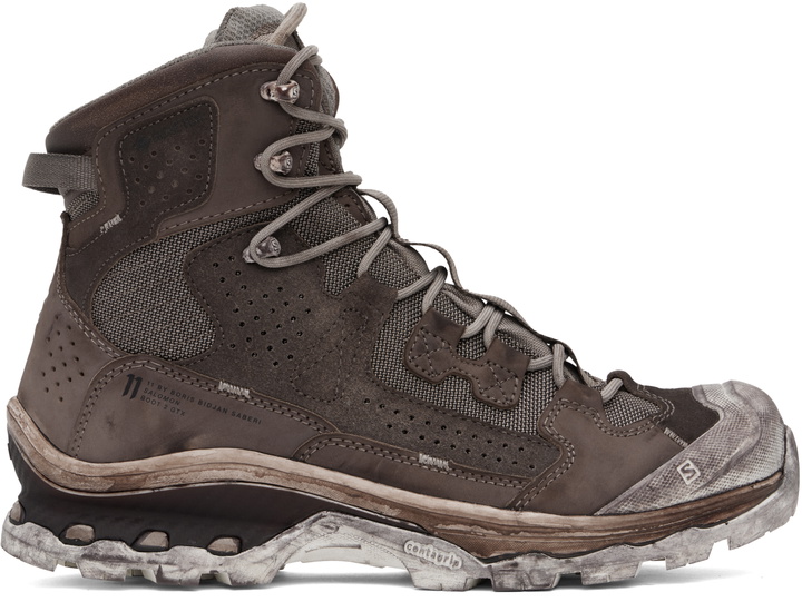 Photo: 11 by Boris Bidjan Saberi Brown Salomon Edition 2 GTX Boots