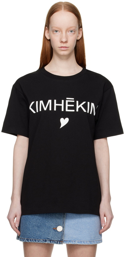 Photo: KIMHĒKIM Black Heart T-Shirt
