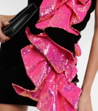 Alexandre Vauthier Strapless embellished minidress