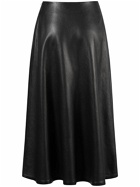 BALENCIAGA - A-line Leather Skirt