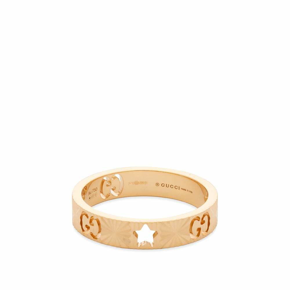 Gucci Women's Jewellery Icon Star Ring in 18K Yellow Gold Gucci