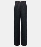 Ferragamo High-rise wide-leg jeans