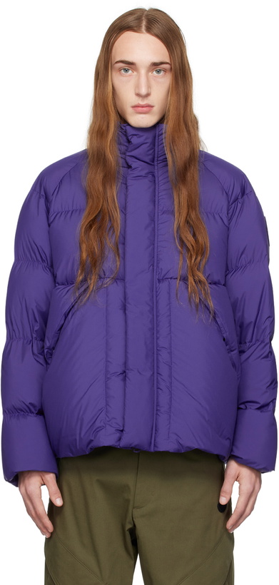 Photo: Moncler Blue Adhil Down Jacket