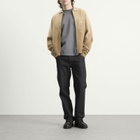 Dime Mohair Double Zip Knit in Camel