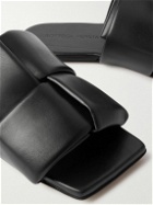 Bottega Veneta - Intrecciato Padded Leather Slides - Black