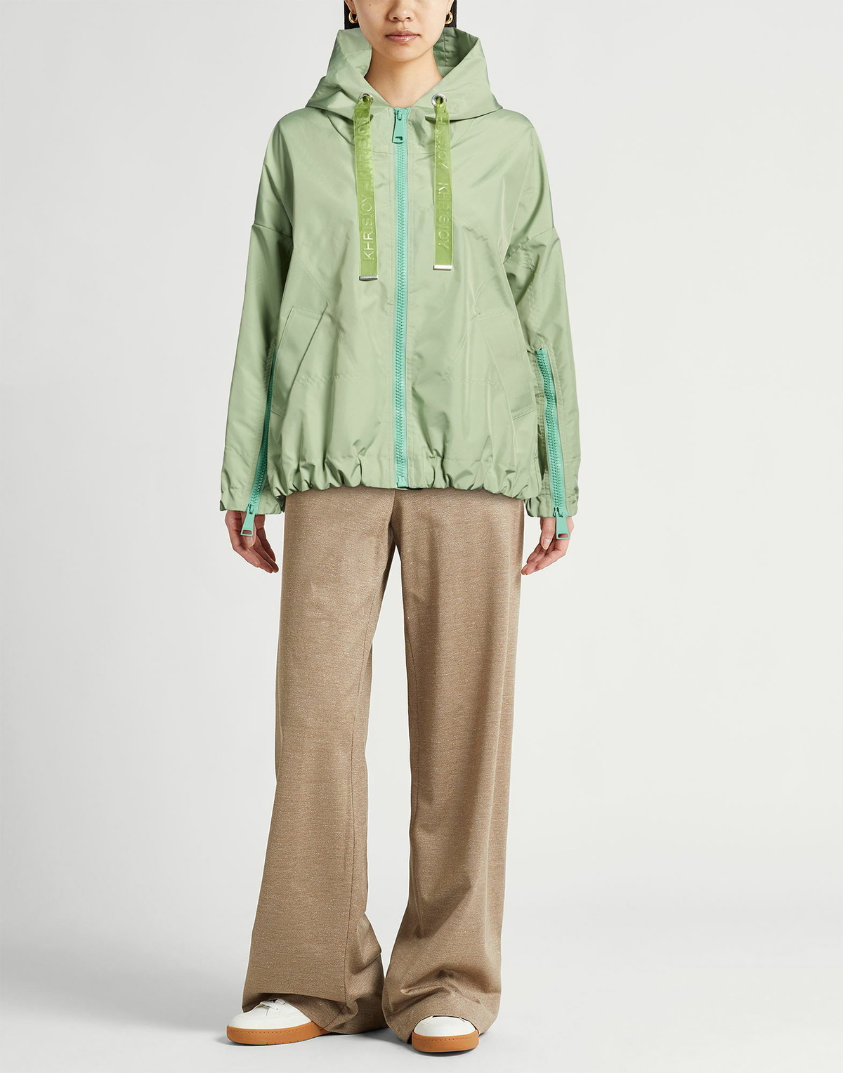 Khrisjoy Womens Jacket Light in Green