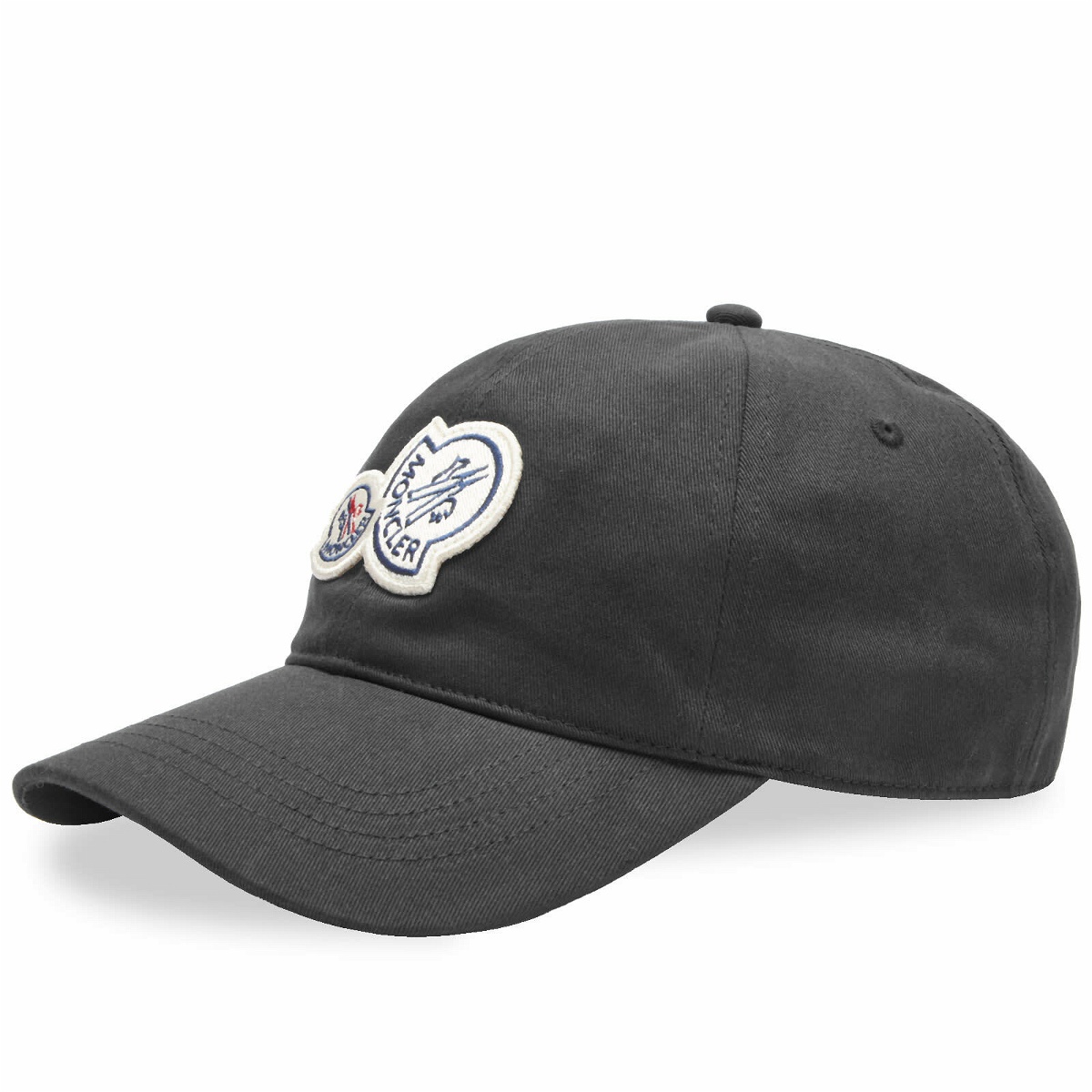 Photo: Moncler Men's Double Logo Cap in Black