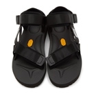 Suicoke Black DEPA V2 Sandals