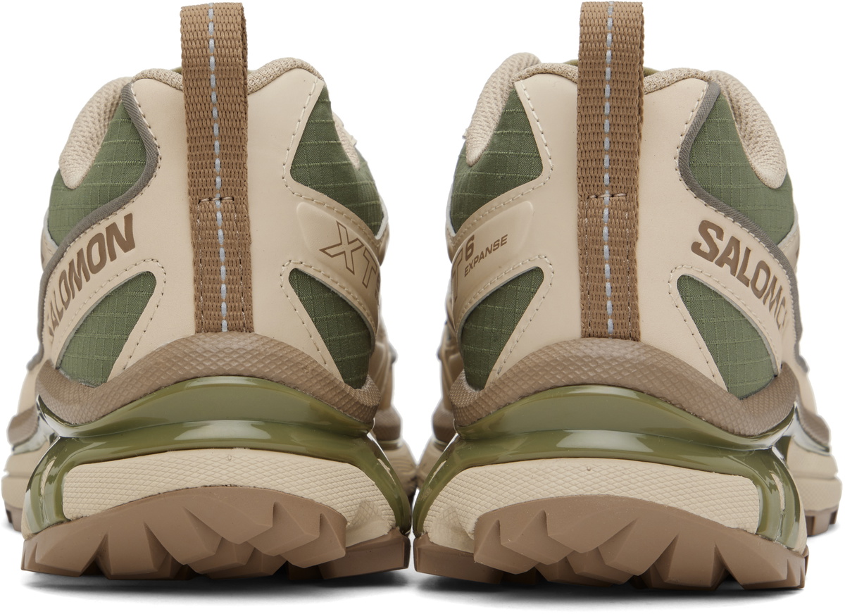 Salomon Khaki & Beige XT-6 Expanse Seasonal Sneakers Salomon
