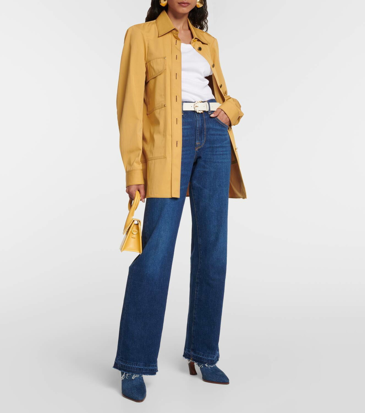 7 For All Mankind Tess Trouser high-rise straight jeans