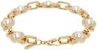 Hatton Labs SSENSE Exclusive Gold Pearl Tennis Bracelet