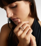 David Yurman Starburst 18kt gold ring with diamonds