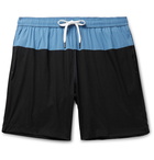 Onia - Charles Short-Length Colour-Block Swim Shorts - Black