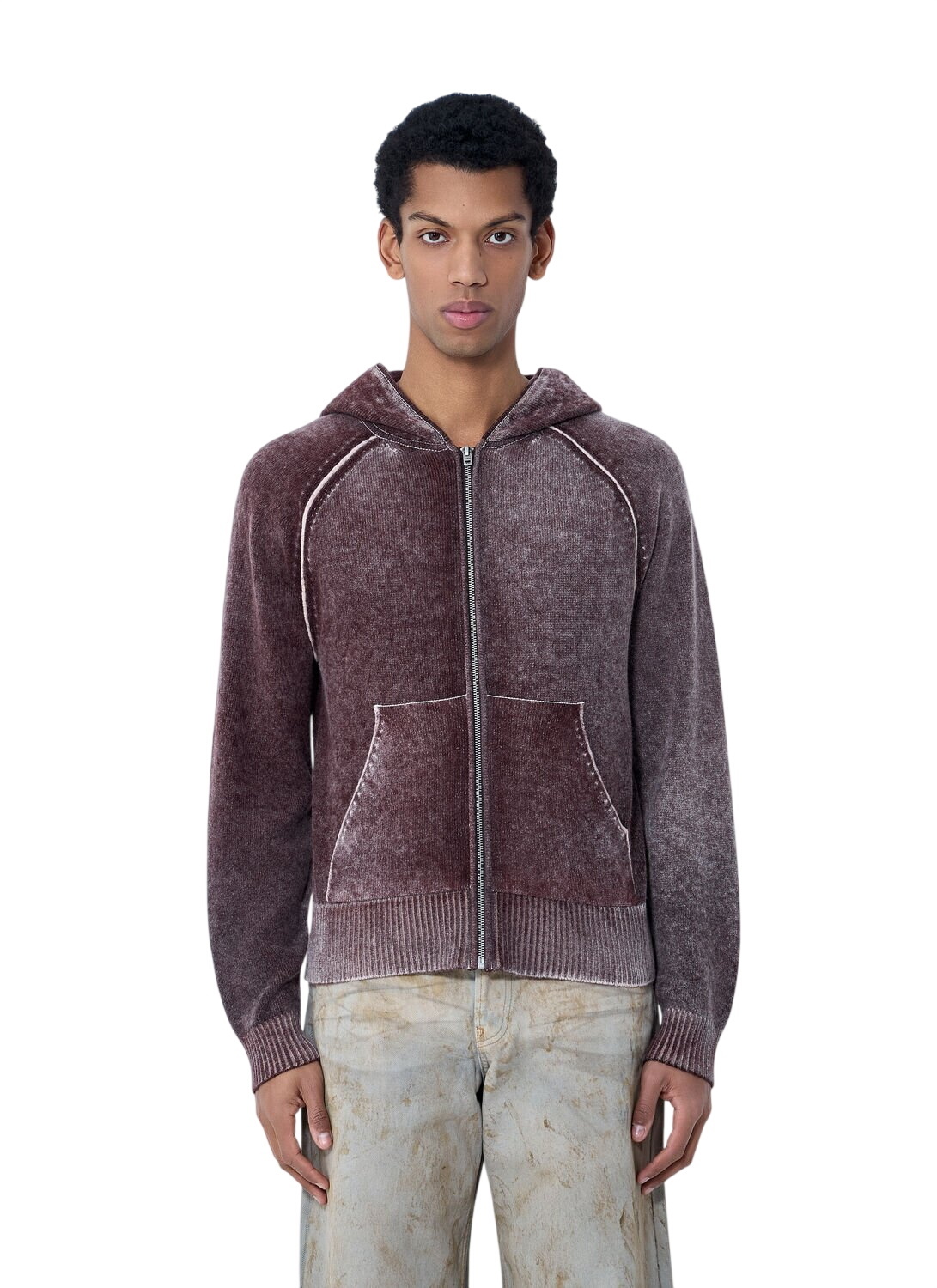 Acne Studios - Jacquard-Knit Cotton-Blend Sweater - Neutrals Acne