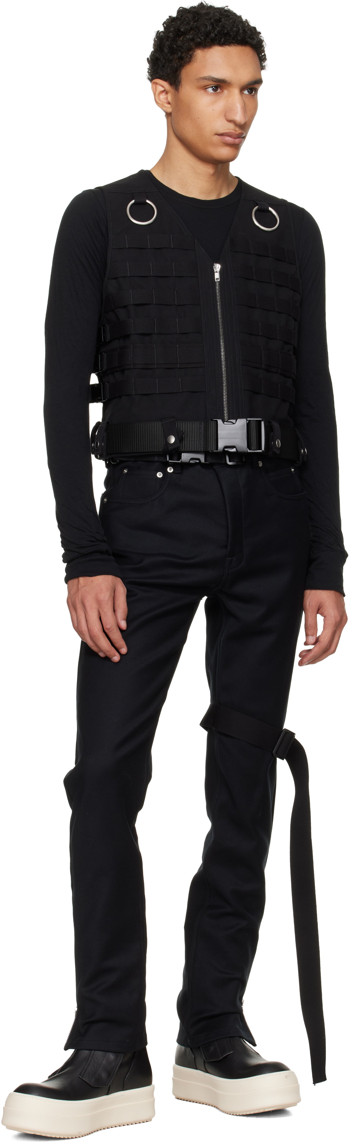 Rick Owens Black Temple Blixa Jeans
