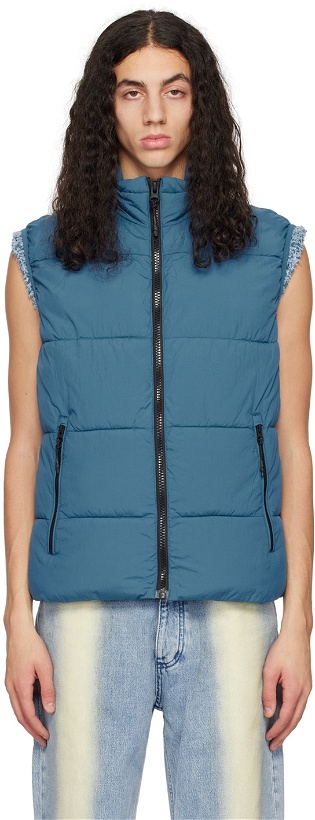 Photo: The Very Warm Blue Puffer Vest