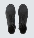 Balenciaga Combat Strike canvas lace-up boots