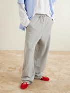 Dries Van Noten - Straight-Leg Cotton-Jersey Sweatpants - Gray